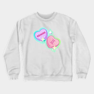 Gemini sweethearts Crewneck Sweatshirt